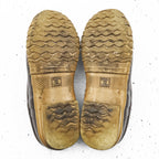 Danner ダックシューズ ビーンブーツ 28cm ブラウン キャンバス ラバー SLUSHER 3 EYELETS 90202X 1011