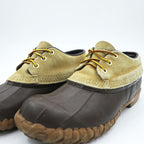 Danner ダックシューズ ビーンブーツ 28cm ブラウン キャンバス ラバー SLUSHER 3 EYELETS 90202X 1011
