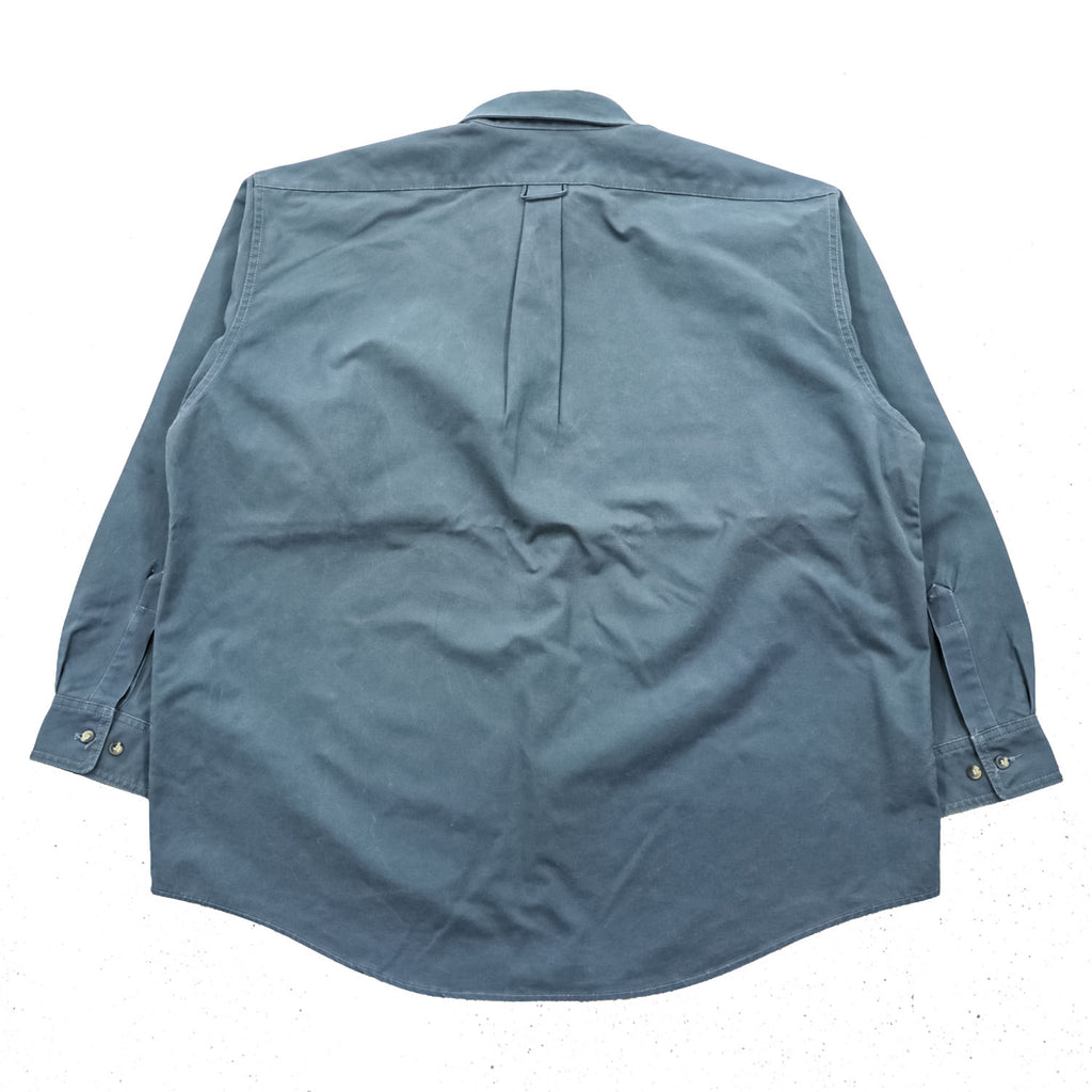 FILSON USA Made Long-Sleeve Shirt, Size XL, Gray, Canvas Cotton C.C.FILSON 452