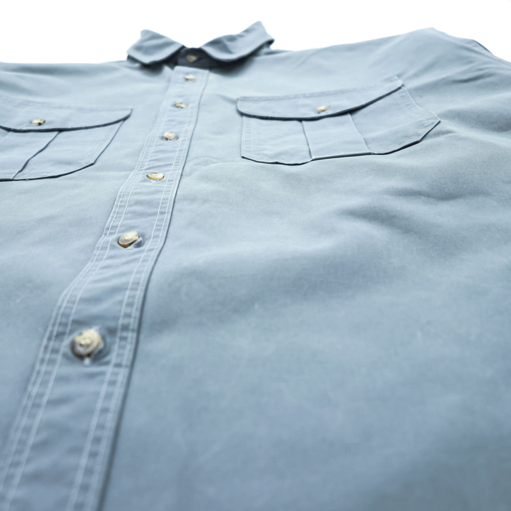 FILSON USA Made Long-Sleeve Shirt, Size XL, Gray, Canvas Cotton C.C.FILSON 452