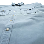 FILSON USA Made Long-Sleeve Shirt, Size XL, Gray, Canvas Cotton C.C.FILSON 452