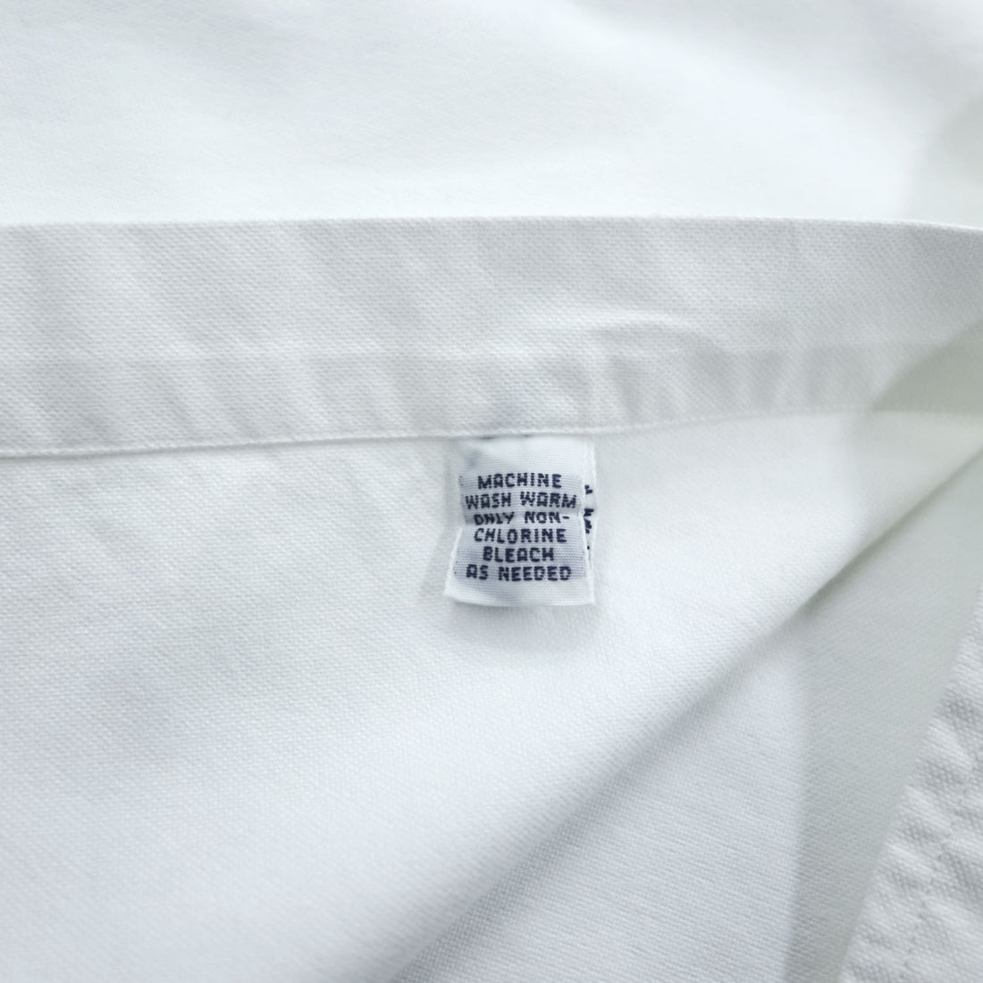 Ralph Lauren 90s Vintage YARMOUTH Long-Sleeve Button-Down Shirt, Size XXL, White Oxford, Small Pony Logo Embroidery