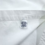 Ralph Lauren 90s Vintage YARMOUTH Long-Sleeve Button-Down Shirt, Size XXL, White Oxford, Small Pony Logo Embroidery
