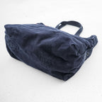 Polo Ralph Lauren Big Pony Tote Bag, Navy Canvas, Vintage Finish