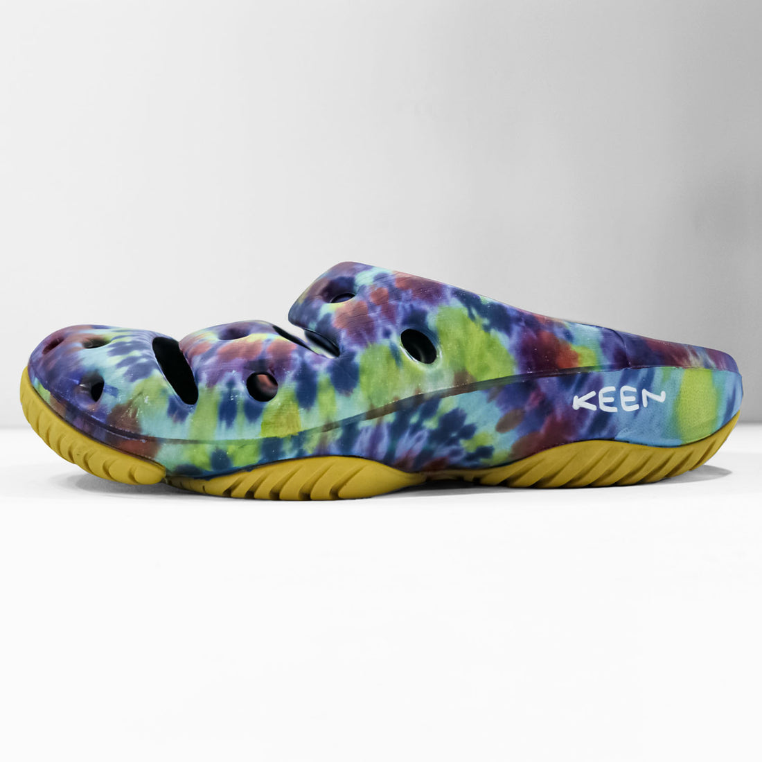 KEEN ヨギ YOGUI ARTSFULL サンダル 28cm ブルー イエロー タイダイ 1014818