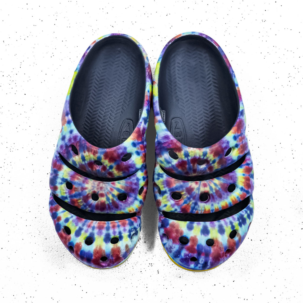 KEEN ヨギ YOGUI ARTSFULL サンダル 28cm ブルー イエロー タイダイ 1014818