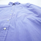 Ralph Lauren 長袖 ボタンダウンシャツ XL ブルー スモールポニー ロゴ 刺繍