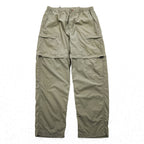 THE NORTH FACE アウトドア 2WAY コンバーチブル シェル パンツ ショートパンツ L ベージュ 防水 US規格