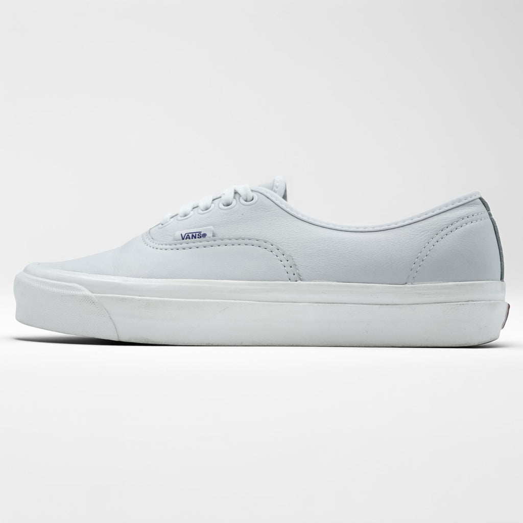 VANS アナハイムコレクション 廃番 オーセンティック AUTHENTIC 44DX LEATHER ローカットスニーカー 27cm ホワイト ANAHEIM FACTORY