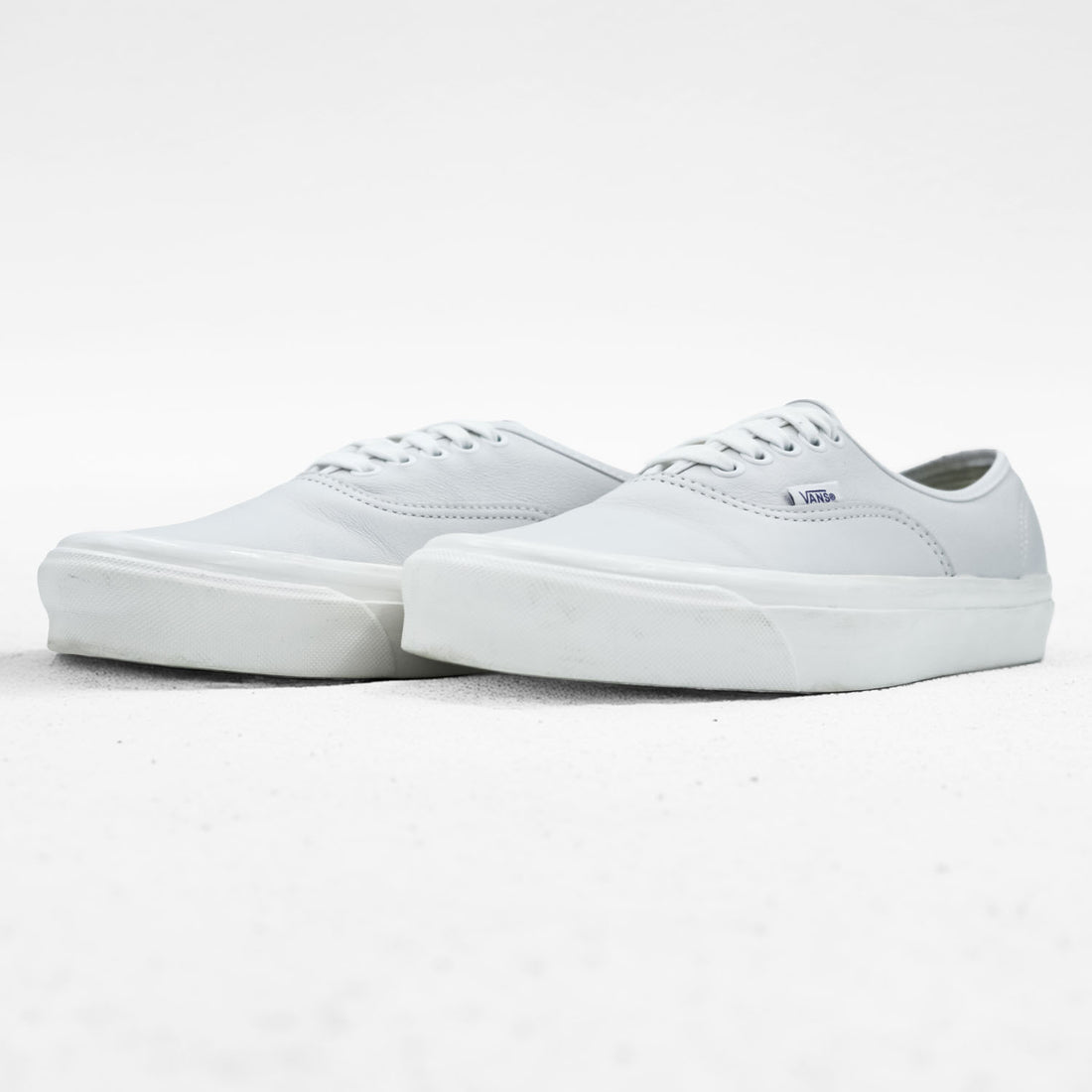 VANS アナハイムコレクション 廃番 オーセンティック AUTHENTIC 44DX LEATHER ローカットスニーカー 27cm ホワイト ANAHEIM FACTORY