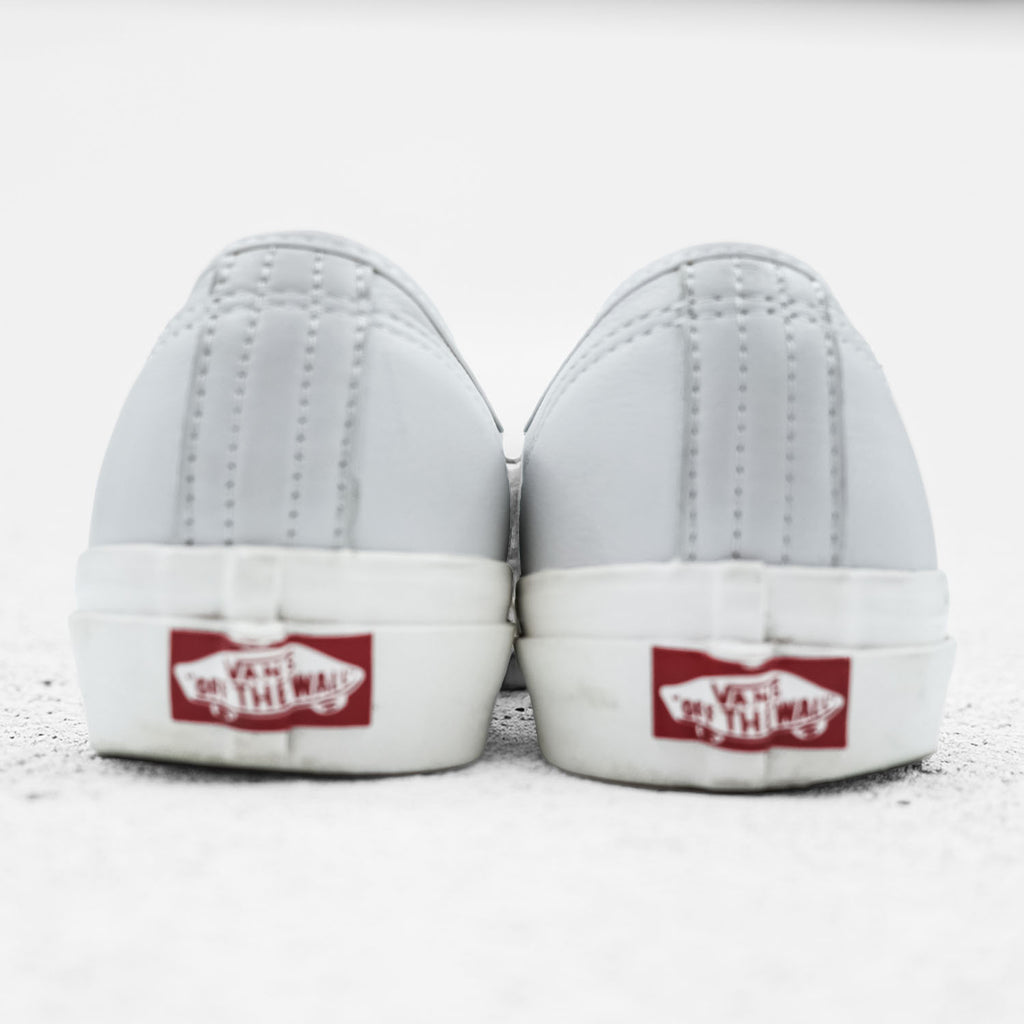 VANS アナハイムコレクション 廃番 オーセンティック AUTHENTIC 44DX LEATHER ローカットスニーカー 27cm ホワイト ANAHEIM FACTORY