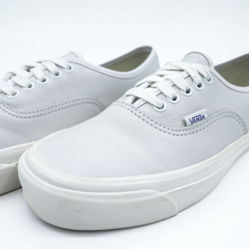 VANS アナハイムコレクション 廃番 オーセンティック AUTHENTIC 44DX LEATHER ローカットスニーカー 27cm ホワイト ANAHEIM FACTORY