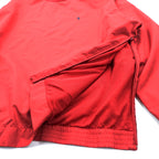 Polo Ralph Lauren 90s Vintage Pull-over Nylon Track Jacket, Size L, Red, Waterproof, POLO GOLF, Mesh Liner, Breathable