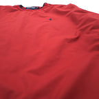 Polo Ralph Lauren 90s Vintage Pull-over Nylon Track Jacket, Size L, Red, Waterproof, POLO GOLF, Mesh Liner, Breathable