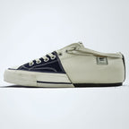 Nigel Cabourn × MAISON MIHARA YASUHIRO スピリットスニーカー 27cm ネイビー SPLIT SNEAKER キャンバス C08FW702