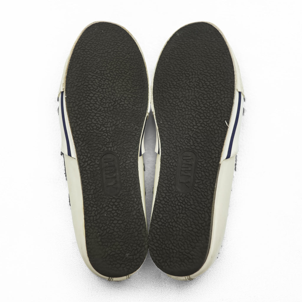 Nigel Cabourn × MAISON MIHARA YASUHIRO スピリットスニーカー 27cm ネイビー SPLIT SNEAKER キャンバス C08FW702