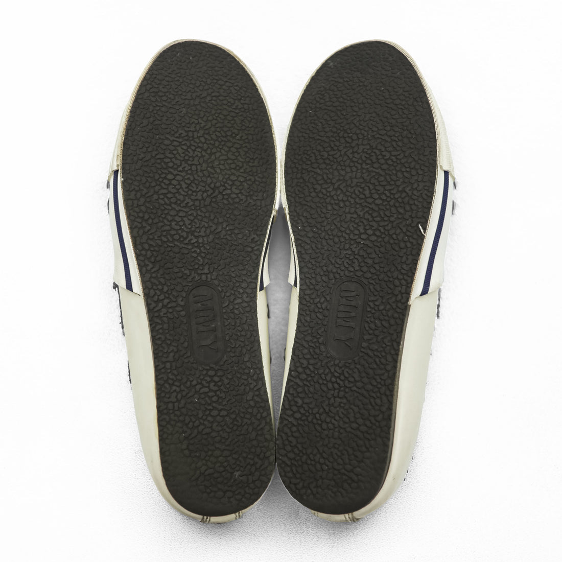 Nigel Cabourn × MAISON MIHARA YASUHIRO スピリットスニーカー 27cm ネイビー SPLIT SNEAKER キャンバス C08FW702