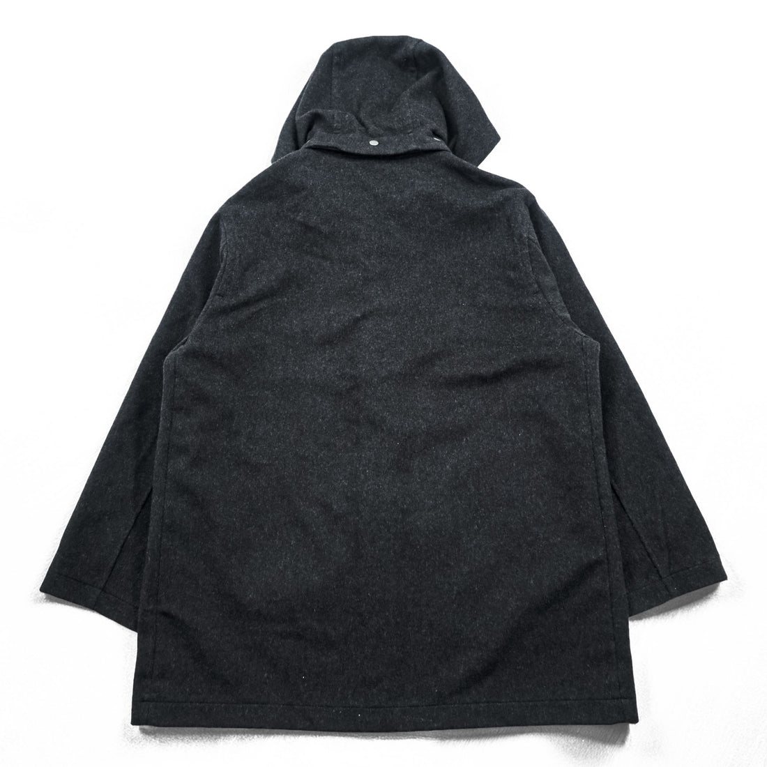 Polo Ralph Lauren 90s Vintage Duffle Coat XL Gray Melton Wool Triangle Tag