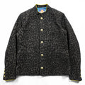 blackmeans レオパードスクールジャケット LEOPARD SCHOOL JACKET ブルゾン M ブラウン 総柄 945-69TJ154-1 日本製