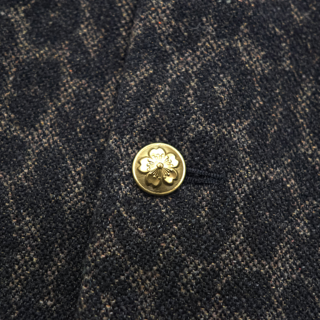 blackmeans レオパードスクールジャケット LEOPARD SCHOOL JACKET ブルゾン M ブラウン 総柄 945-69TJ154-1 日本製
