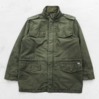 carhartt ヒックマンコート モッズコート フィールドジャケット XL カーキ 中綿 フード着脱 エポレット ドローコード