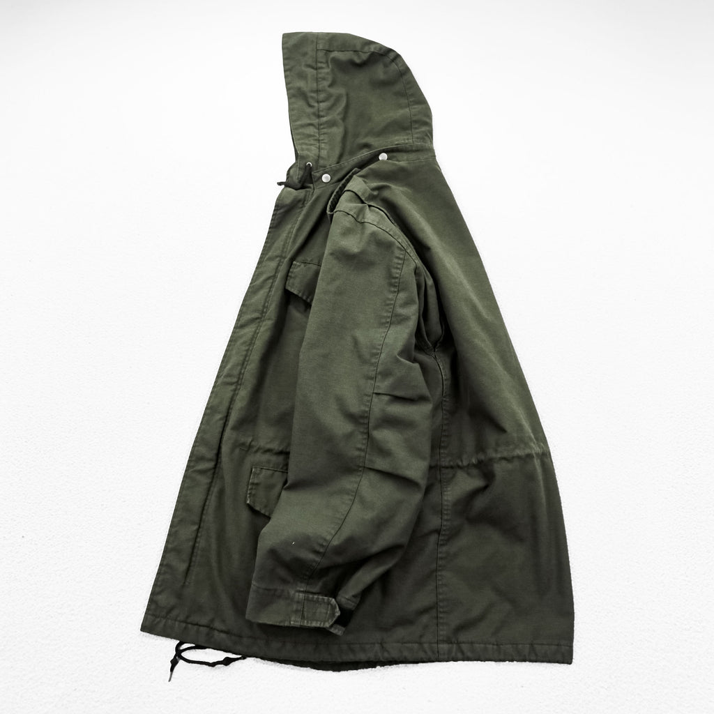 carhartt ヒックマンコート モッズコート フィールドジャケット XL カーキ 中綿 フード着脱 エポレット ドローコード