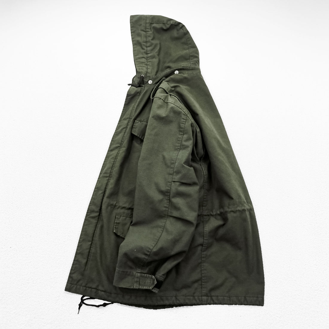 carhartt ヒックマンコート モッズコート フィールドジャケット XL カーキ 中綿 フード着脱 エポレット ドローコード