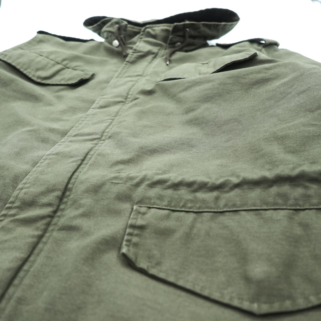 carhartt ヒックマンコート モッズコート フィールドジャケット XL カーキ 中綿 フード着脱 エポレット ドローコード