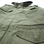 carhartt ヒックマンコート モッズコート フィールドジャケット XL カーキ 中綿 フード着脱 エポレット ドローコード