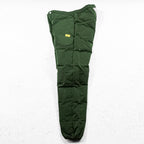 NATAL DESIGN × NANGA アウトドア ダウンパンツ S カーキ ヨーロピアンホワイトダックダウン 河田フェザー サイドジップ ベンチレーション 日本製