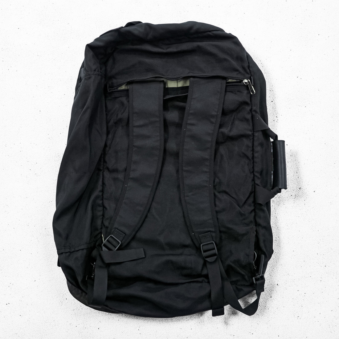 Patagonia 2000s Vintage USA Made Boston Bag Backpack Black 3-Way MLC 45L Discontinued 2003 Made