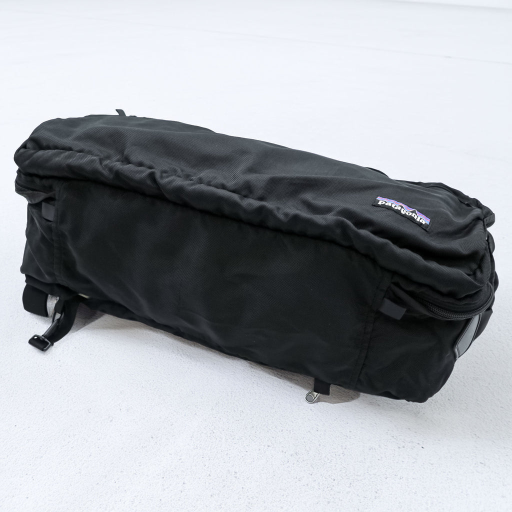 Patagonia 2000s Vintage USA Made Boston Bag Backpack Black 3-Way MLC 45L Discontinued 2003 Made