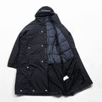 alk phenix Mountain Parka Shell Rain Jacket L Black Dome Coat P09520T51