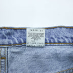 Levi's 550 Relaxed Fit Jeans Light Wash Made in Mexico W36 L32 90s