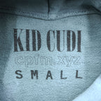 Kid Cudi x CPFM Enter Galactic Hoodie Blue Gray Glow in the Dark Stars Size S