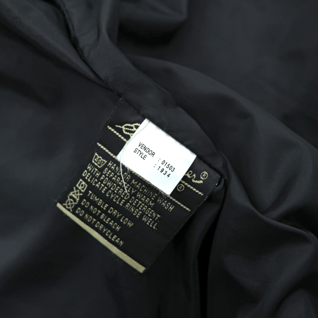 Eddie Bauer 90s Vintage Mountain Parka Shell Rain Jacket, Size M, Navy, Gore-Tex, Waterproof, Drawcord, Detachable Hoodie