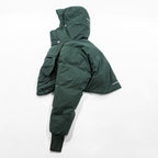 alk phenix Short Puffer Anorak Puffer Jacket L Khaki with drawstring zak short anorak P09520T50
