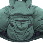 alk phenix Short Puffer Anorak Puffer Jacket L Khaki with drawstring zak short anorak P09520T50