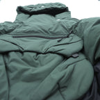 alk phenix Short Puffer Anorak Puffer Jacket L Khaki with drawstring zak short anorak P09520T50