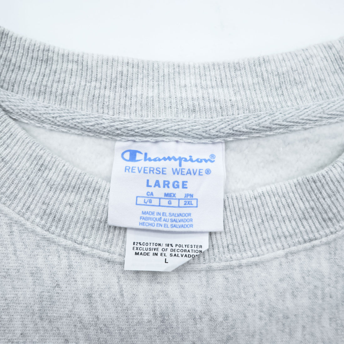 Champion Reverse Weave Oklahoma Crewneck Sweatshirt Gray College Men’s Large