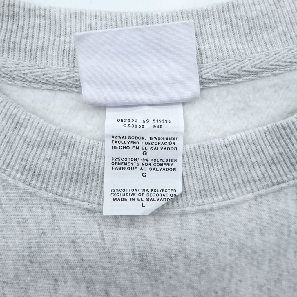 Champion Reverse Weave Oklahoma Crewneck Sweatshirt Gray College Men’s Large