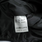 South2 West8 Japan Made Puffer Jacket Pullover Hoodie M Black Padded J0762