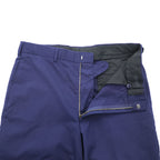 US NAVY 80年代 ヴィンテージ 米軍 ミリタリー サービストラウザーズ スラックス パンツ L ネイビー SCOVILLジップ TENESSEE APPAREL CORP 8405-01-086-4589