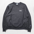 Champion Reverse Weave Sweatshirt, Size XL, Gray, Brushed Lining, Embroidered, One-Point Design