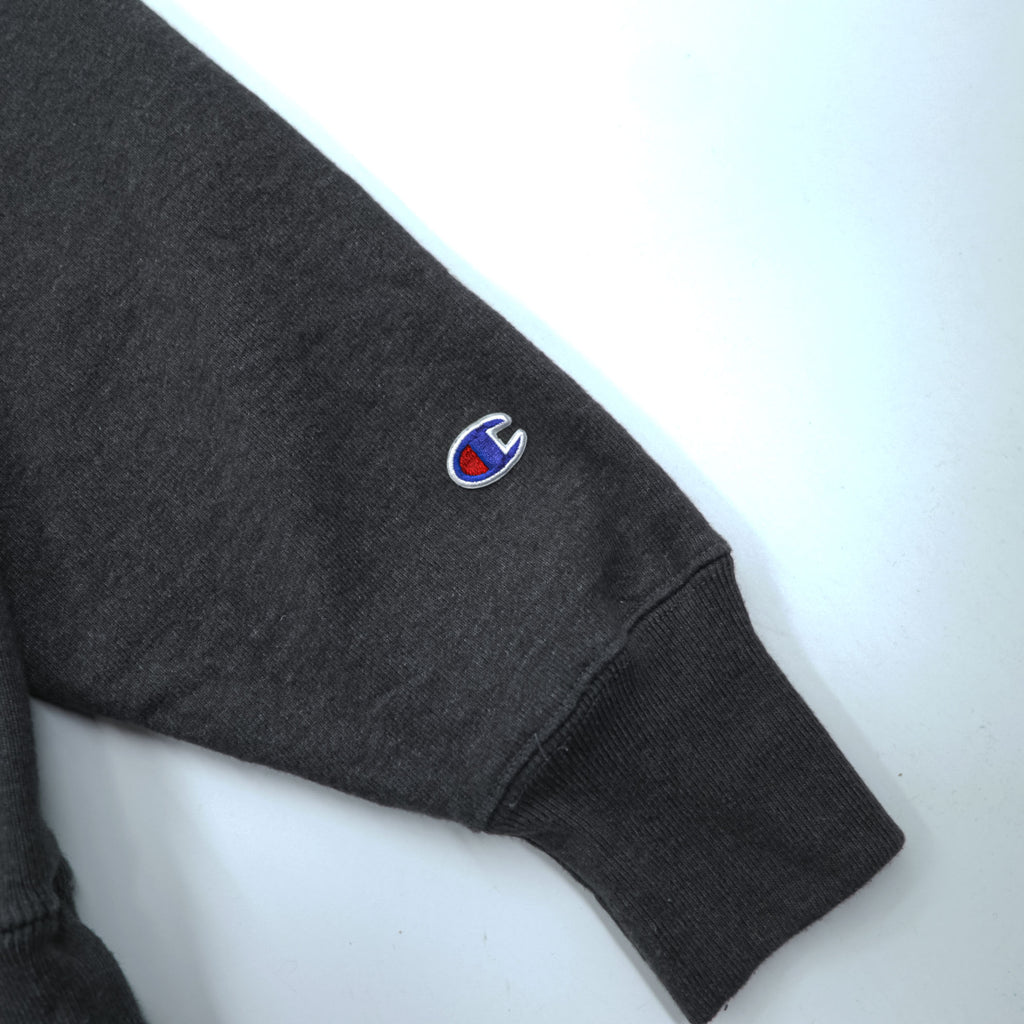 Champion Reverse Weave Sweatshirt, Size XL, Gray, Brushed Lining, Embroidered, One-Point Design