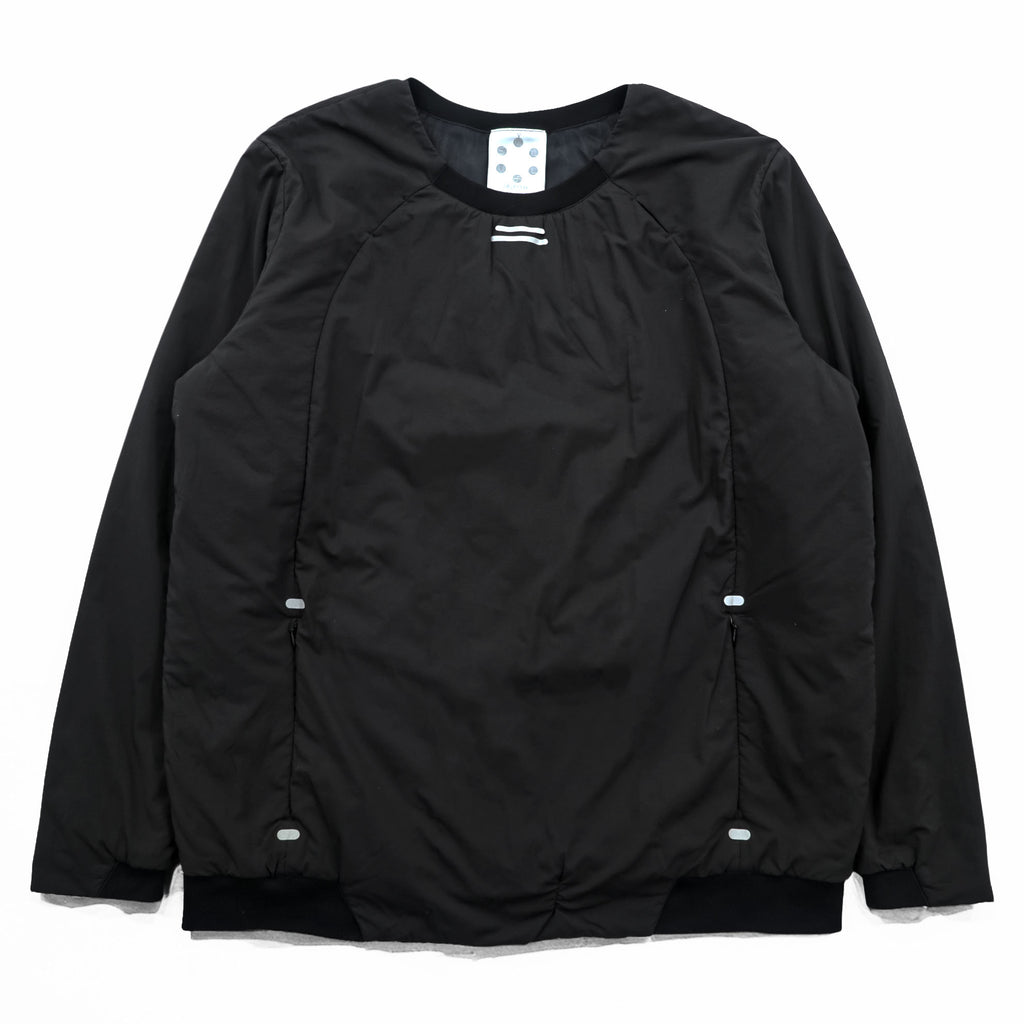 alk phenix Pullover Puffer Jacket XL~ Black Aero crewneck EAM22IT01