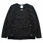 alk phenix Pullover Puffer Jacket XL~ Black Aero crewneck EAM22IT01