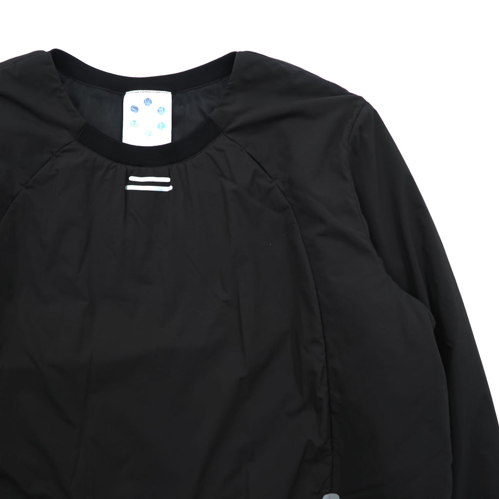 alk phenix Pullover Puffer Jacket XL~ Black Aero crewneck EAM22IT01