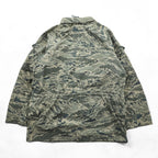 USAF APECS ABU Tiger Stripe Camo Parka Medium Regular Hooded Waterproof Nylon Military Jacket Propper