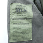 USAF APECS ABU Tiger Stripe Camo Parka Medium Regular Hooded Waterproof Nylon Military Jacket Propper